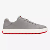 Olukai Men's Wai'alae Golf Shoes- Grey/Red