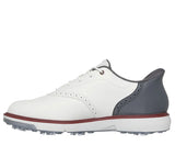 Skechers Men's Presige Golf Shoe- White/Grey