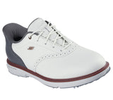 Skechers Men's Presige Golf Shoe- White/Grey