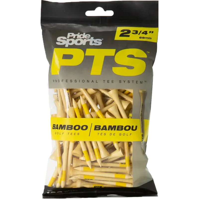 Pride Sports PTS Bamboo Wood Tees- 2 3/4
