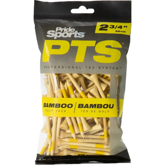 Pride Sports PTS Bamboo Wood Tees- 2 3/4