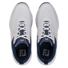 FootJoy Men's Qualifier Golf Shoes- White/Navy/Red