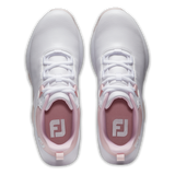 FootJoy 2024 Women's ProLite Golf Shoe- White/Pink
