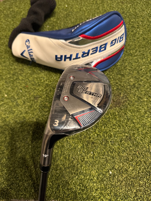 Callaway Big Bertha 21 3 19* Hybrid, RCH Senior Flex, LH