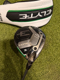 Callaway Elyte 3 15* Fairway Wood, Denali Regular Flex, RH