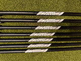 Mizuno MP 69 4-PW Iron Set, AMT White X-Stiff Flex, RH