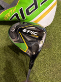 Callaway Epic Flash 10.5* Driver, Evnflow Regular Flex, RH