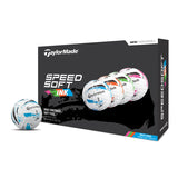 TaylorMade SpeedSoft Ink Golf Balls- Dozen