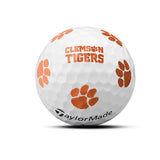 TaylorMade TP5 Clemson Pix Golf Balls- Dozen