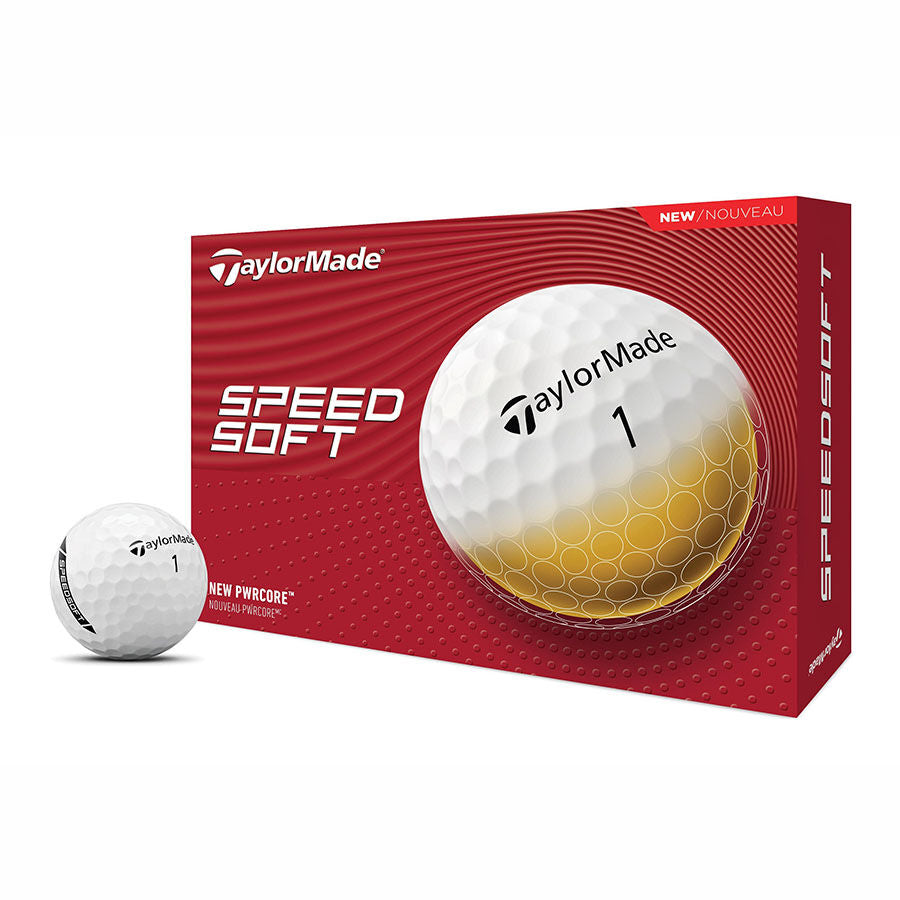 TaylorMade SpeedSoft Golf Balls- Dozen