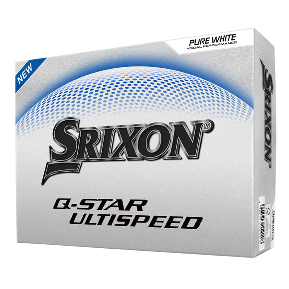 Srixon 2025 Q-Star UltriSpeed Gofl Balls- Dozen