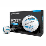 TaylorMade SpeedSoft Ink Golf Balls- Dozen