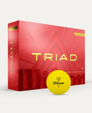 Wilson 2025 Triad Golf Ball- Dozen