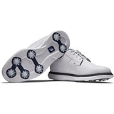 FootJoy 2024 Men's Traditions Golf Shoe- White/Navy